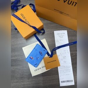 Louis Vuitton Blue Pocket Organizer